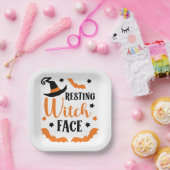 Hexenmeisterschaft Pappteller (Party)