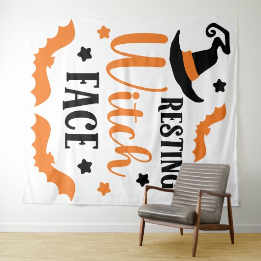 Hexenmeisterschaft Wandteppich (Beispiel (Horizontal))