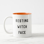 Hexenmeisterschaft Zweifarbige Tasse (Links)