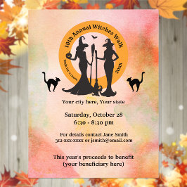 Hexenmeisterveranstaltung Flyer