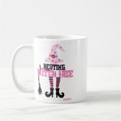 Hexenmeisterversatz Halloween Kaffeetasse (Links)