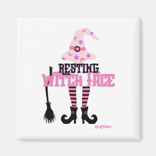 Hexenmeisterversatz Halloween Magnet