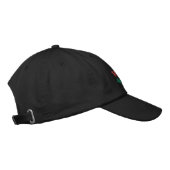 HEXENMODUS AKTIV Individueller Text Premium-Qualit Bestickte Baseballkappe (Rechts)