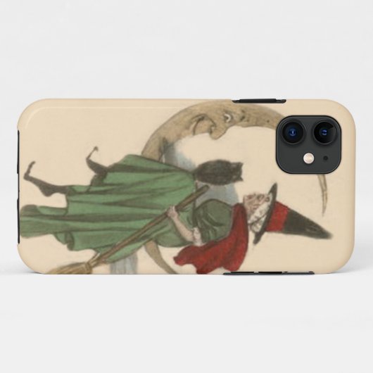 Hexenmondschuh Case-Mate iPhone Hülle (Rückseite (Horizontal))