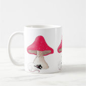 Hexenmuskelschlafen unter Toadstool-Tasse Kaffeetasse (Links)