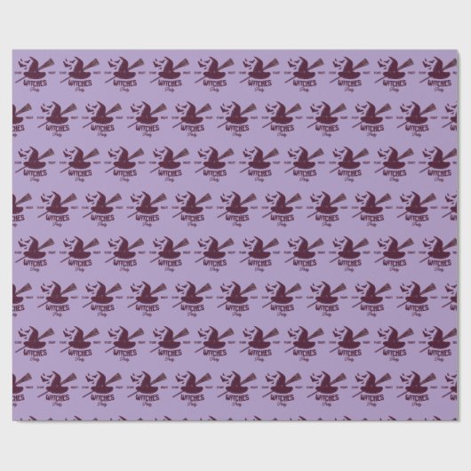 Hexenmuster Geschenkpapier (Flach)