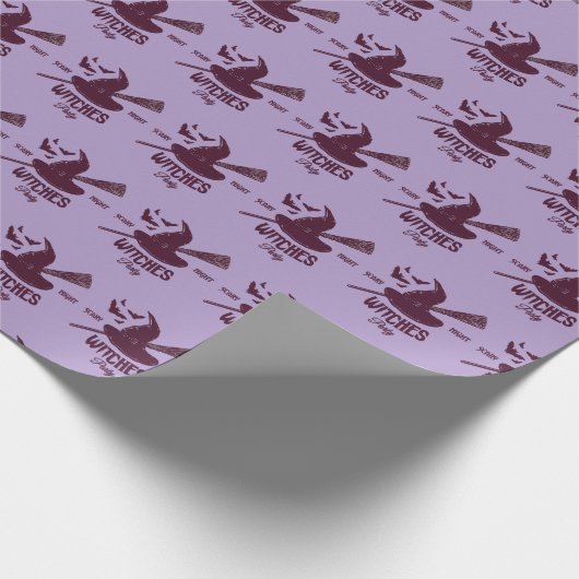 Hexenmuster Geschenkpapier (Ecke)