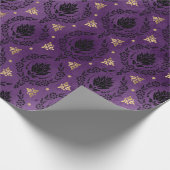 Hexenmuster Geschenkpapier (Ecke)