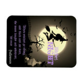 Hexennacht, Halloween Magnet (Horizontal)