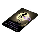 Hexennacht, Halloween Magnet (Linke Seite)