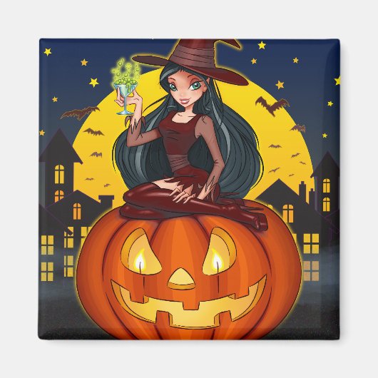 "Hexennacht" Magnet (Vorne)