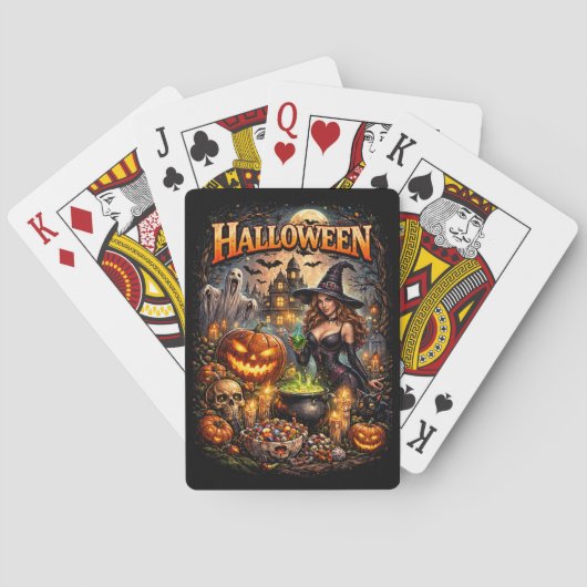 Hexennachtfest Spielkarten (Rückseite)