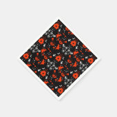 Hexennachtsdekor Serviette (Ecke)