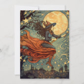 Hexennachtsflug Einladung (Vorderseite)