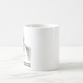 Hexenpapagei rechte Hand Tasse (Mittel)