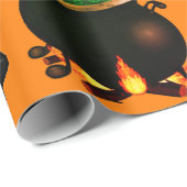 Hexenpapier und Cauldron-Umschlagpapier Geschenkpapier (Rolleneckpunkt)
