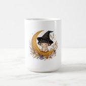 Hexenpilz-Mond - Honigwaben-Boho Kaffeetasse (Mittel)