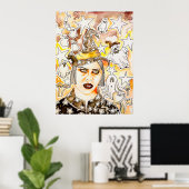 Hexenposter Poster (Heimbüro)