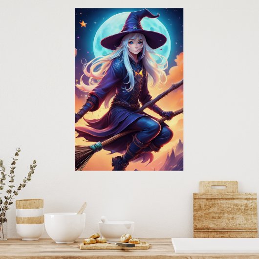 Hexenposter Poster (Küche)