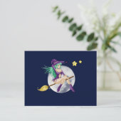 Hexenpostkarte Postkarte (Stehend Vorderseite)
