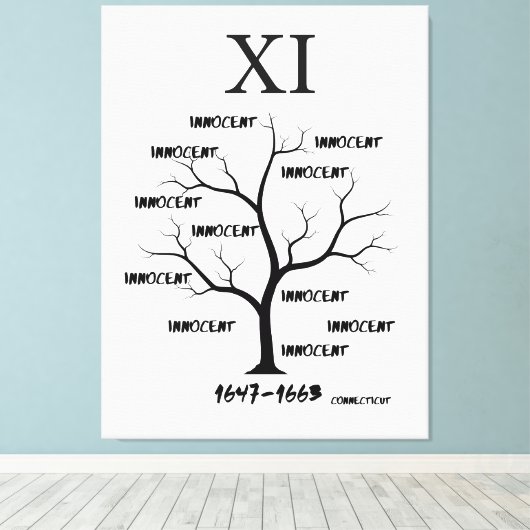 Hexenprozesse Leinwanddruck (Insitu (Holzboden))