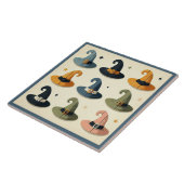 Hexenreihe Fliese (Seite)