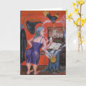 Hexenrezept Karte (Gelbe Blume)