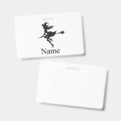 Hexenriding Broom Halloween Thunder_Cove Ausweis (Vorder- & Rückseite)