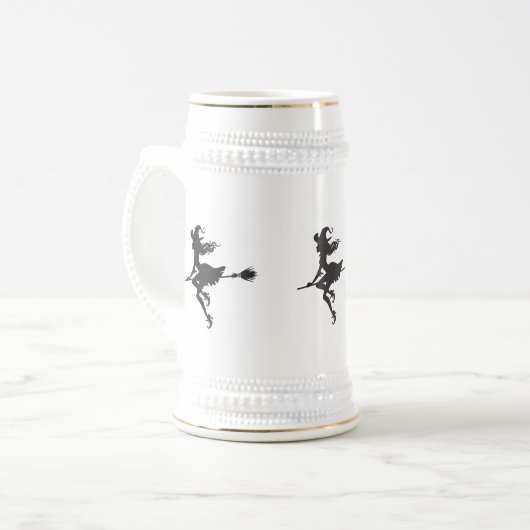 Hexenriding Broom Halloween Thunder_Cove Bierglas (Vorderseite Links)