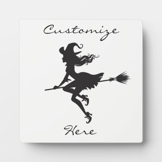 Hexenriding Broom Halloween Thunder_Cove Fotoplatte (Vorderseite)