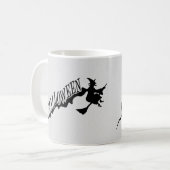 Hexenriding Broom Halloween Thunder_Cove Kaffeetasse (Vorderseite Links)