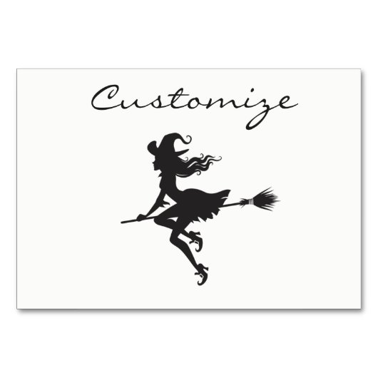 Hexenriding Broom Halloween Thunder_Cove Tischnummer (Vorderseite)