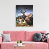'Hexensabbat' Leinwanddruck (Insitu (Wohnzimmer))