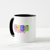 Hexensaison - Niedliches Halloween-Design Tasse (Vorderseite Links)