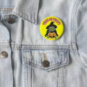 Hexenschädel Button (Beispiel)