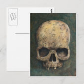 Hexenschädel Postkarte (Vorne/Hinten)