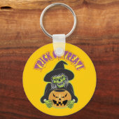 Hexenschädel Schlüsselanhänger (Vorderseite)