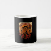 Hexenschloss Kessel Eule Fledermäuse_1 Kaffeetasse (Mittel)
