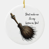 Hexenschmuck Keramik Ornament (Hinten)