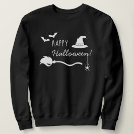 Hexenschuh, Spider, Fledermäuse - glücklicher Hall Sweatshirt