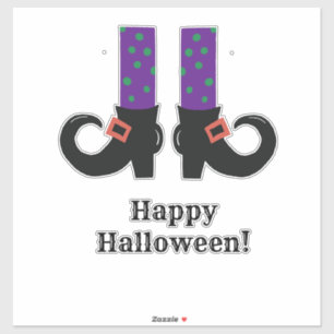 "Hexenschuhe" Aufkleber