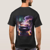 Hexenschwarzer T - Shirt (Rückseite)