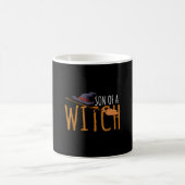 Hexensohn-Halloween-Hut  Kaffeetasse (Mittel)