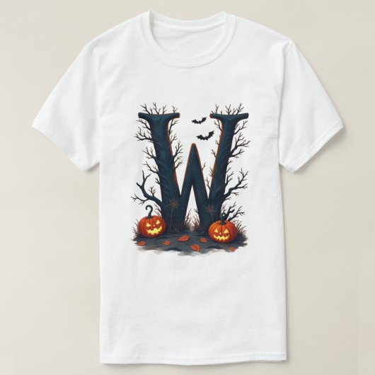 Hexensonnenuntergang oder Brief mit W T-Shirt (Design vorne)