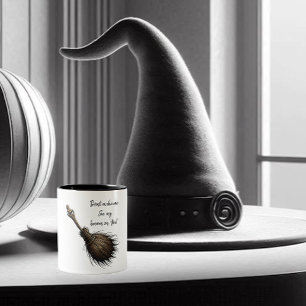 Hexenstiefel Zweifarbige Tasse