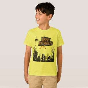 Hexenstunde flüstert gelb T-Shirt