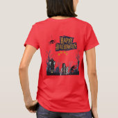 Hexenstunde Flüstert rot T-Shirt (Rückseite)