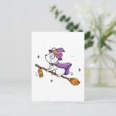 Hexenstunde Postkarte (Stehend Vorderseite)