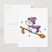 Hexenstunde Postkarte (Vorne/Hinten)
