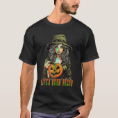 Hexenstunde recon Camouflage Halloween Kostüm T Sh T-Shirt (Vorderseite)